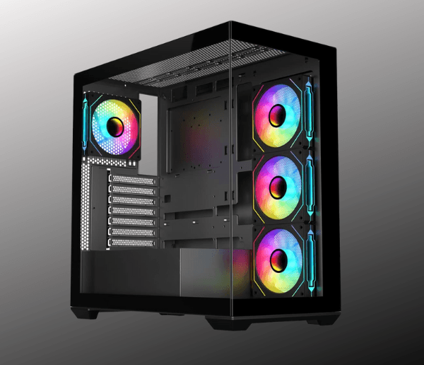 Frozer Aura Pro ATX Gaming Case With 4X Infinity Fans